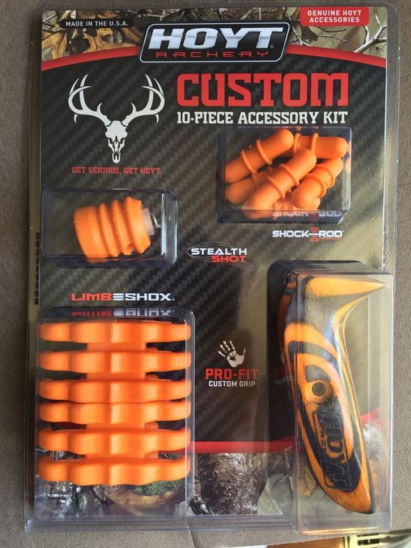For Sale Hoyt 10pc Orange Color Kit Archery Talk Forum